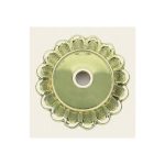 Настольная лампа Zonca с плиссированным текстильным абажуром цвета слоновой кости — изображение 2