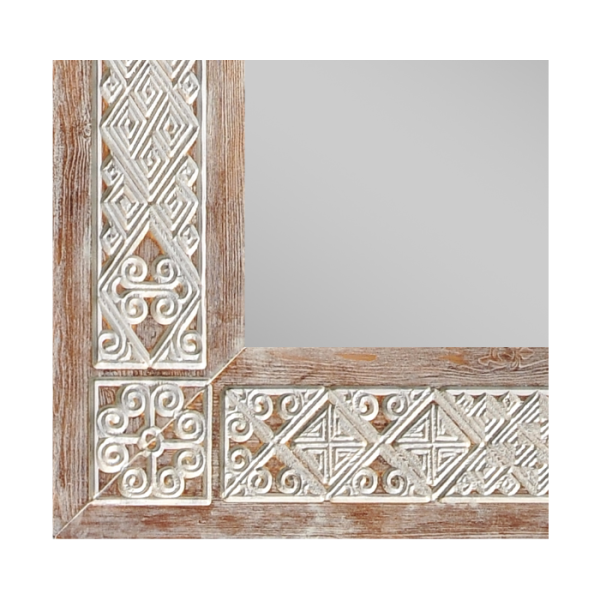 ЗЕРКАЛО В РАМЕ PAPUA BROWN 40X120 — изображение 2