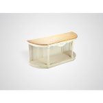 Консоль «Кларисса» декорированная вставками из ротанга  — изображение 3