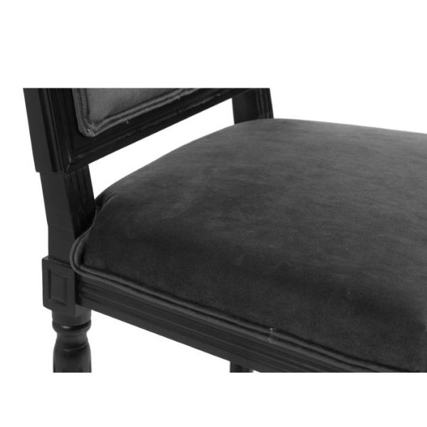 стул с мягкой обивкой Overture Тёмно-Серый   — изображение 4