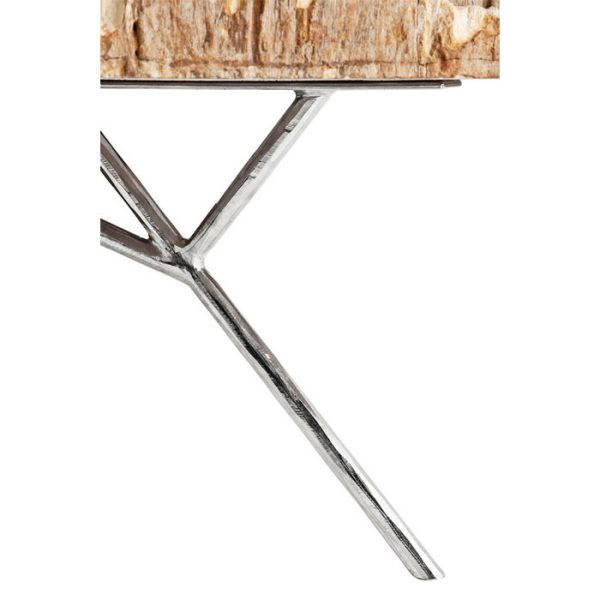 Журнальный столик  Coffee Table Barrymore с оригинальной столешницей из окаменелой древесины  — изображение 3