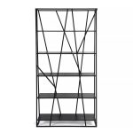 Стеллаж Powell дуб черный 