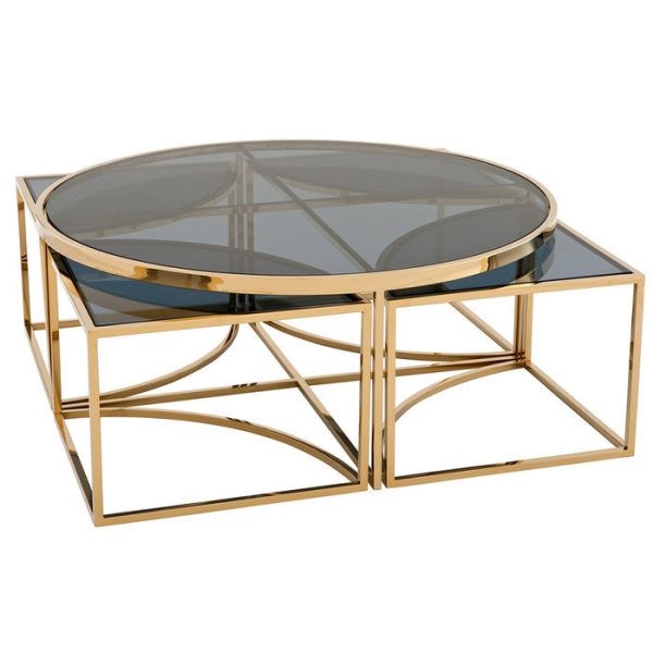 Журнальный столик  Padova 5 в 1 на металлическом основании — изображение 2