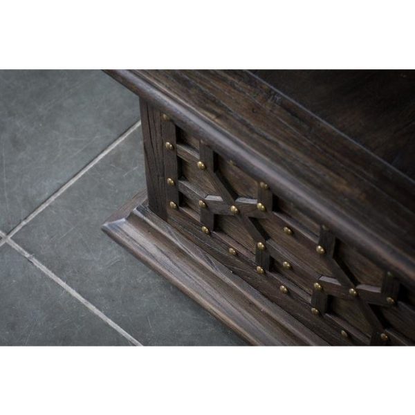 Столик кофейный с ящиками из массива дуба  — изображение 10