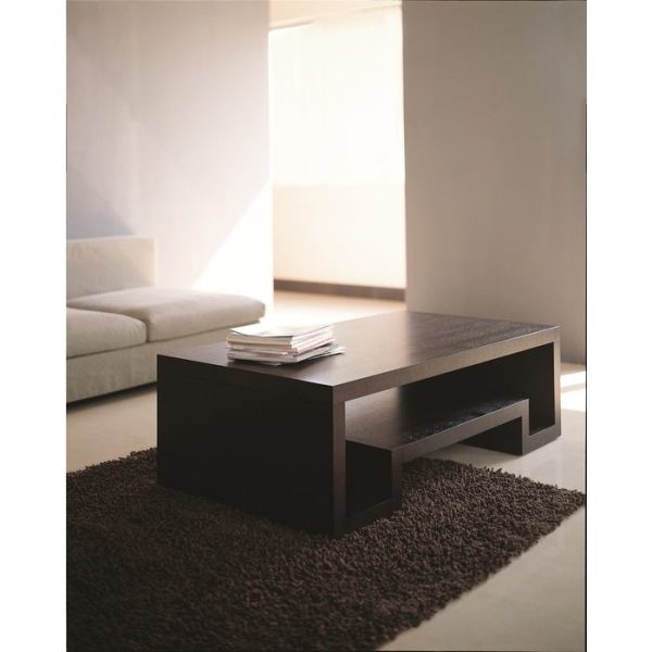 Кофейный столик Lago Maggiore из МДФ и натурального шпона — изображение 4