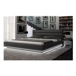 Кровать Brooklyn Темно-Серый Велюр 160х200 см — изображение 2