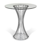 Приставной Кофейный Столик Lanza со стеклянной столешницей