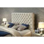 Кровать Letto GM 10 с обивкой из экокожи или велюра 200х200 см — изображение 2