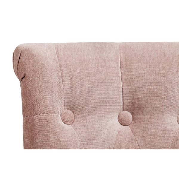 Кресло Dawson Розовато-серый Велюр — изображение 5