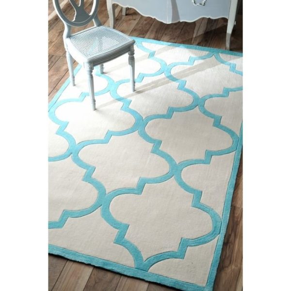 Ковёр Трельяж Белый 200х140 — изображение 2