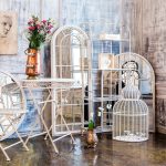 Настенное зеркало «Шайо» (белый антик) — изображение 2