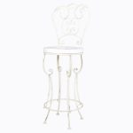 Барный стул Болеро белый антик