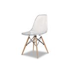 Стул с прозрачным сидением