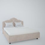 Кровать Palace 180x200 см Велюр Серый — изображение 6