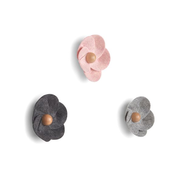 Декор для стен (9 штук) Umbra feltra flower разноцветный — изображение 2