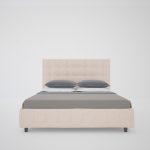 Кровать Royal Black Светло-бежевая 200х200 см — изображение 6