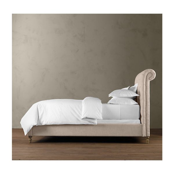 Кровать Chesterfield Fabric Sleigh Bed 160х200 см — изображение 2