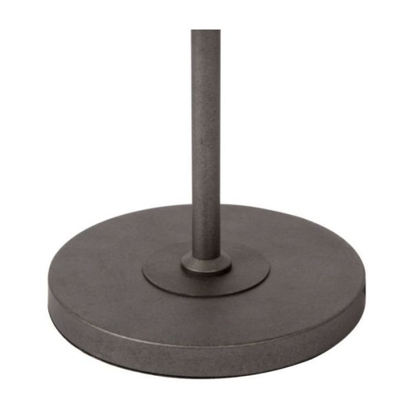 Дизайнерская настольная лампа из металла и стекла — изображение 2