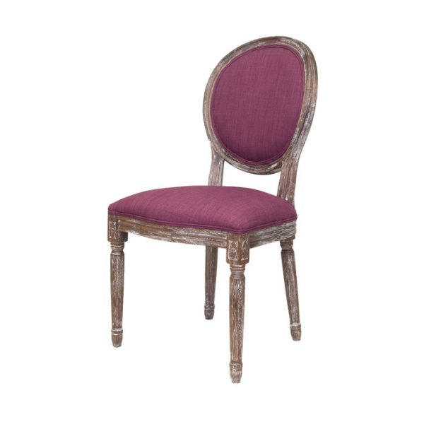 стул с мягкой обивкой Miro violet — изображение 4