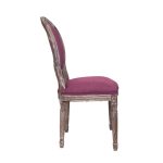 стул с мягкой обивкой Miro violet — изображение 2