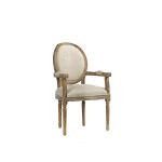 Кресло Vintage French Cane Back Round — изображение 2