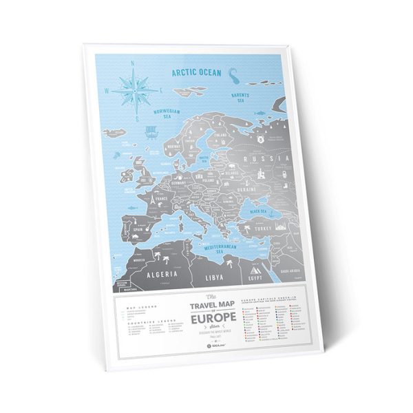 Карта travel map silver europe — изображение 11