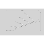 Полки Latitude FLEX SHELF SET 109 GRADIENT wave — изображение 2
