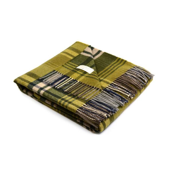 Плед ИЗ ШЕРСТИ С ДОБАВЛЕНИЕМ ХЛОПКА  IRLANDA   — изображение 2