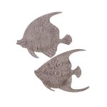 Металлическое панно рыбки HANYA