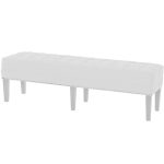 Банкетка Hiraeth Молочный Велюр