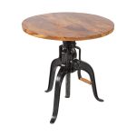 Кофейный СТОЛ ЛОФТ  с регулируемой высотой