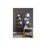 Стеллаж  DISPLAY LEANING SHELVE BLACK — изображение 3