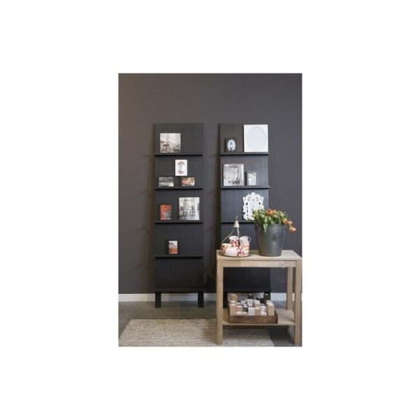 Стеллаж  DISPLAY LEANING SHELVE BLACK — изображение 3