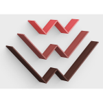 Полки LATITUDE FLEX SHELF SET 103 GRADIENT marsala