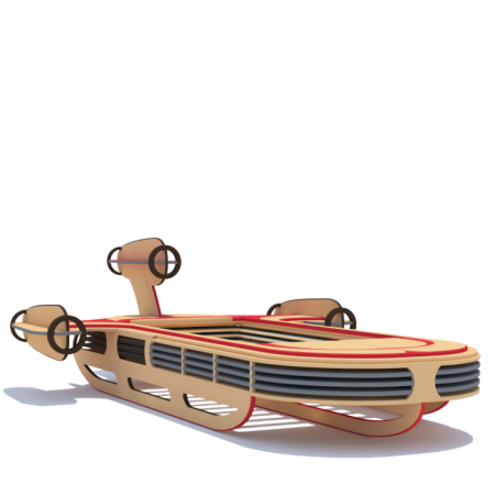 односпальная кровать Landspeeder