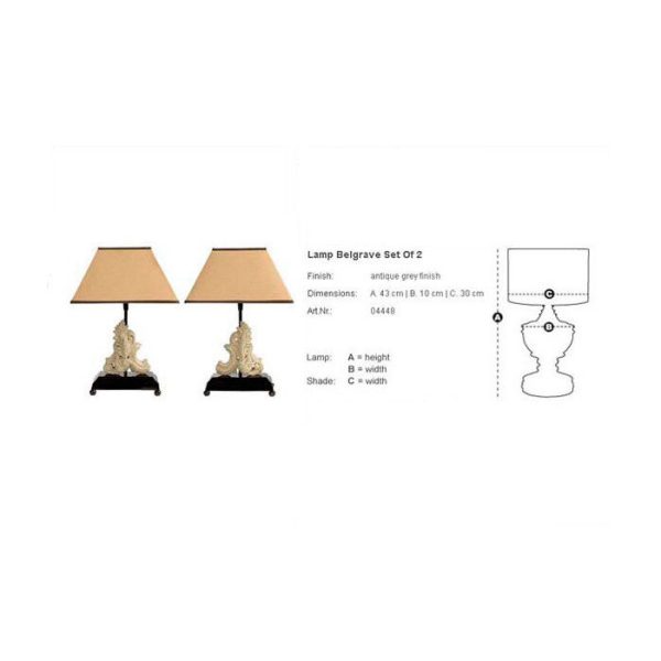 Набор из двух ламп  Set Table — изображение 2