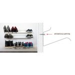 Полка для обуви J-me shoe rack 120 см белая — изображение 4