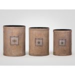 Комплект из трех ваз разного размера