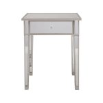 Прикроватный журнальный столик Felicity из мдф и стекла