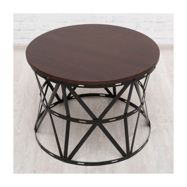  журнальный стол Hammer со столешницей из массива дерева — изображение 2