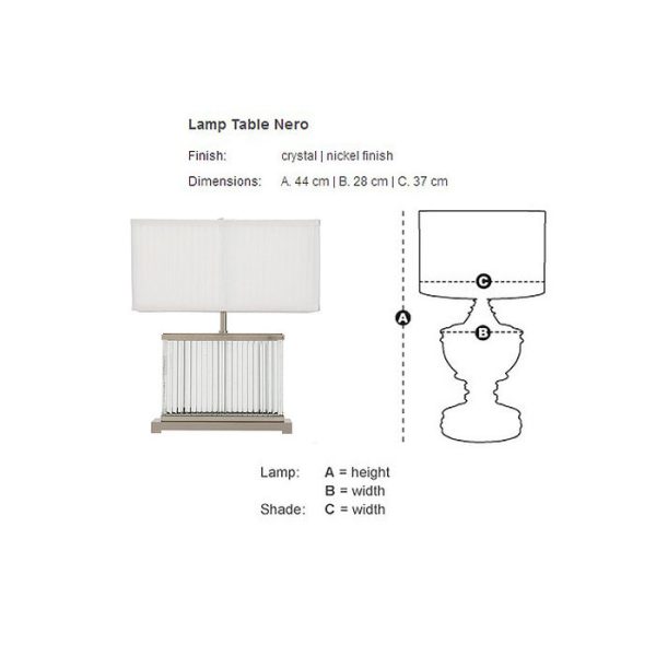 Настольная лампа  Nero — изображение 2