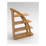 Стеллаж Парус К14 Золотистый Дуб — изображение 5