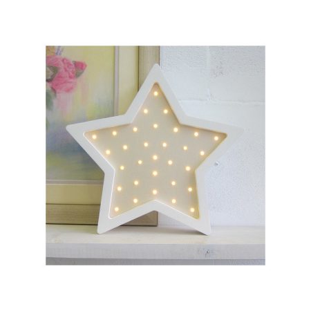 Ночник Звездочка бежевая