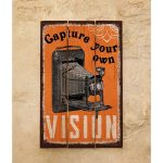 Деревянное панно vision