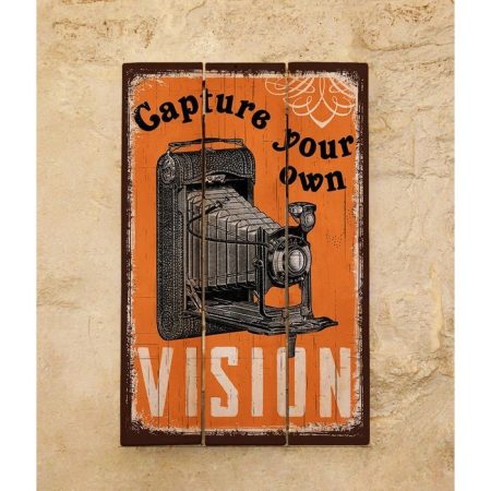 Деревянное панно vision