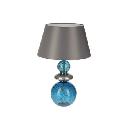   Настольная лампа Crisbase с серым абажуром