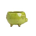 Цветочный горшок Green Pig Planter — изображение 2