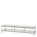 Журнальный столик  Hutton с прозрачной столешницей 