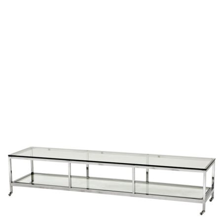 Журнальный столик  Hutton с прозрачной столешницей 