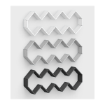 Полки LATITUDE FLEX SHELF SET 102 GRADIENT sten